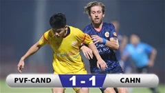 Kết quả PVF-CAND 1–1 CAHN: Đình Bắc ghi bàn, CAHN vẫn không thắng!